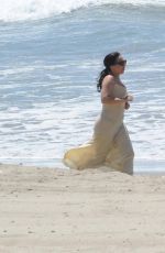 LADY GAGA at a Beach in Los Angeles 05/02/2015