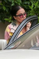 LADY GAGA Leaves a Dermatologist in Beverly Hills