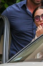 LADY GAGA Leaves a Dermatologist in Beverly Hills