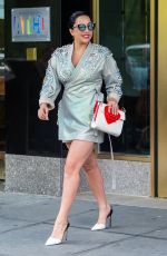 LADY GAGA Leaves Her Apartment in New York 05/05/2015