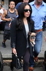 LADY GAGA Leaves Her Apartment in New York 05/12/2015