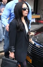 LADY GAGA Leaves Her Apartment in New York 05/12/2015