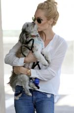 LAURA VANDERVOORT Walks Her Dog Out in Los Angeles 05/11/2015