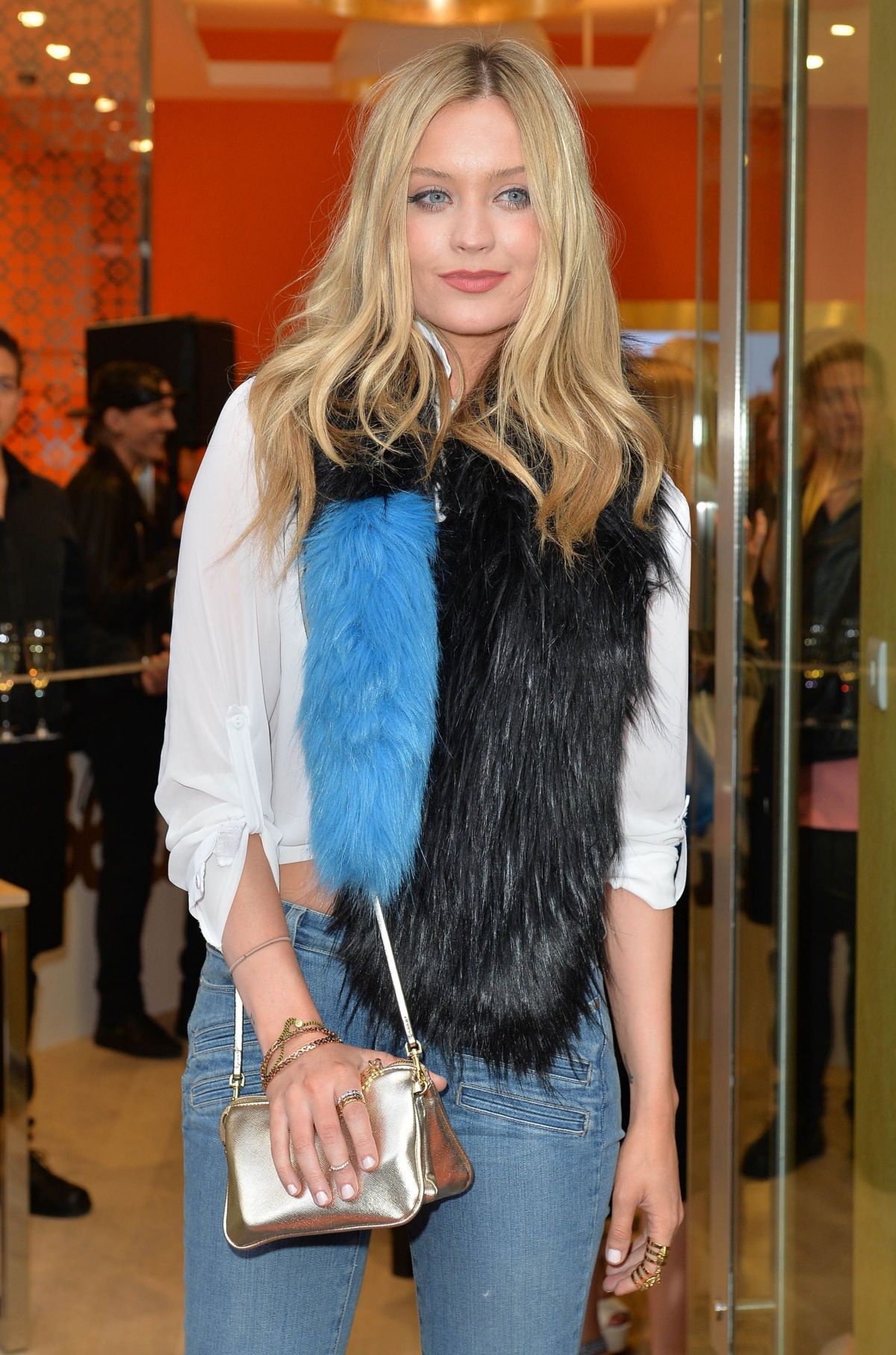 LAURA WHITMORE at Folli Follie Flagship Store Opening in London ...