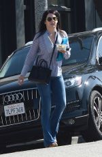 LAUREN GRAHAM Leaves Neil George Salon in Los Angeles 05/28/2015