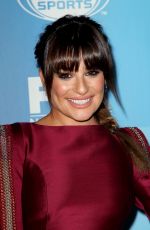 LEA MICHELE at Fox Network 2015 Programming Upfront in New York