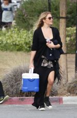 LEANN RIMES Out and About in Calabasas 05/17/2015
