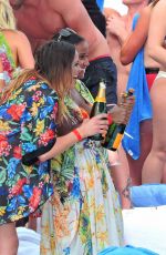 LEIGH-ANNE PINNOCK at Ocean Club in Marbella 05/24/2015