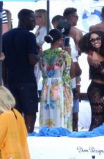 LEIGH-ANNE PINNOCK at Ocean Club in Marbella 05/24/2015