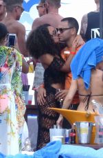 LEIGH-ANNE PINNOCK at Ocean Club in Marbella 05/24/2015