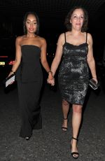 LEIGH-ANNE PINNOCK Leaves Downton Abbey Ball in London
