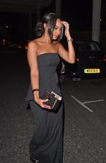 LEIGH-ANNE PINNOCK Leaves Downton Abbey Ball in London
