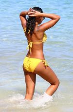 LEIGH-ANNE PINOCK in Bikini at a Beach in Jamaica 04/20/2015