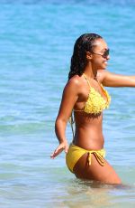 LEIGH-ANNE PINOCK in Bikini at a Beach in Jamaica 04/20/2015