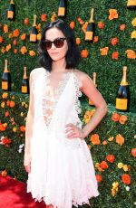 LEIGH LEZARK at 2015 Veuve Clicquot Polo Classic in New Jersey