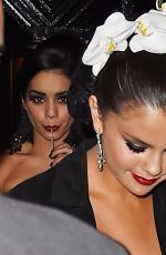 LILY COLLINS and SELENA GOMEZ Leaves Rihanna’s MET Gala After Party in New York