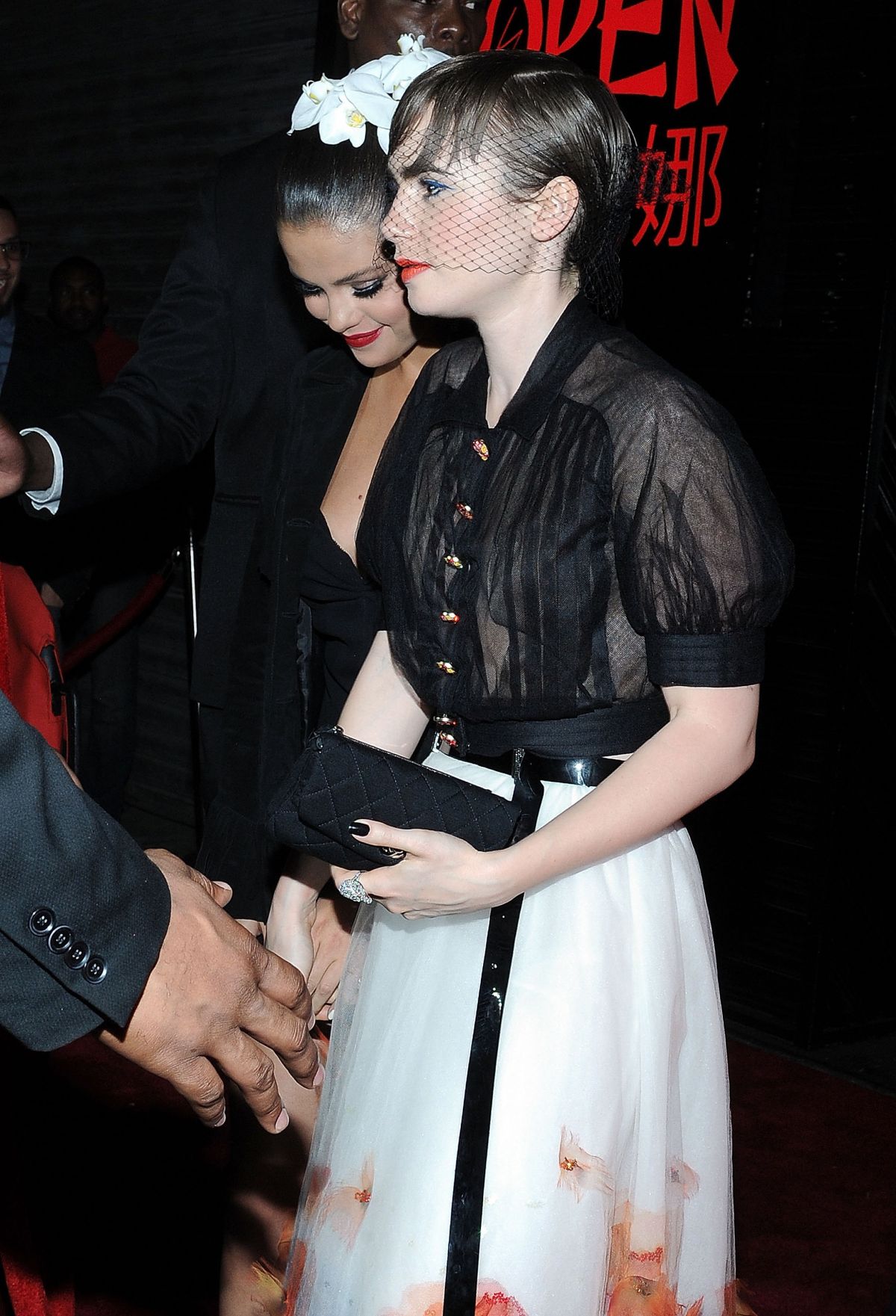 LILY COLLINS and SELENA GOMEZ Leaves Rihanna’s MET Gala After Party in ...