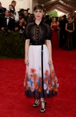 LILY COLLINS at MET Gala 2015 in New York