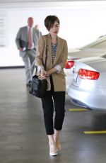 LILY COLLINS Out and About in Beverly Hills 05/28/2015