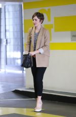 LILY COLLINS Out and About in Beverly Hills 05/28/2015