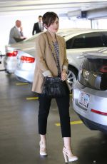 LILY COLLINS Out and About in Beverly Hills 05/28/2015