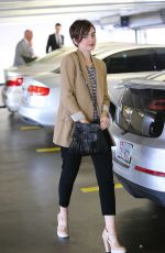 LILY COLLINS Out and About in Beverly Hills 05/28/2015