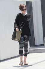 LILY COLLINS Out and About in Los Angeles 05/29/2015