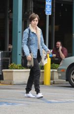 LILY COLLINS Out and About in West Hollywood 05/28/2015