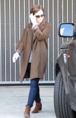LILY COLLINS Out Shopping in Los Angeles 05/15/2015