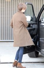LILY COLLINS Out Shopping in Los Angeles 05/15/2015