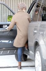 LILY COLLINS Out Shopping in Los Angeles 05/15/2015