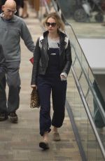 LILY JAMES Arrives at Airport in Adelaide 05/19/2015