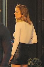 LINDSAY LOHAN Night Out in New York 05/20/2015