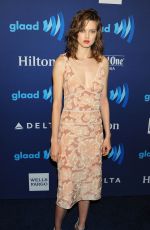 LINDSEY WIXSON at VIP Red Carpet Suite at the 26th Annual Glaad Media Awards in New York