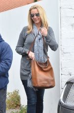 LISA KUDROW Out and About in West Hollywood 05/08/2015