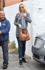 LISA KUDROW Out and About in West Hollywood 05/08/2015