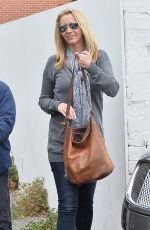 LISA KUDROW Out and About in West Hollywood 05/08/2015