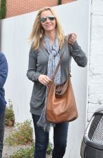 LISA KUDROW Out and About in West Hollywood 05/08/2015