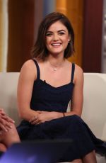 LUCY HALE at Fox & Friends in New York