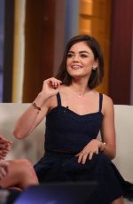 LUCY HALE at Fox & Friends in New York