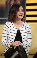 LUCY HALE at Good Day New York in New York