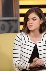 LUCY HALE at Good Day New York in New York