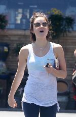 LUCY HALE Leaves Ralph