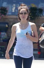LUCY HALE Leaves Ralph