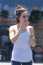 LUCY HALE Leaves Ralph