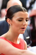 LUCY MECKLENBURGH at BAFTA 2015 Awards in London