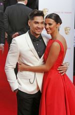 LUCY MECKLENBURGH at BAFTA 2015 Awards in London