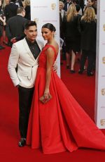 LUCY MECKLENBURGH at BAFTA 2015 Awards in London