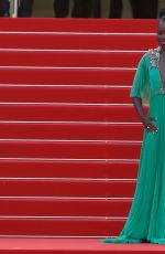 LUPITA NYONGO at La Tete Haute Premiere at 2015 Cannes Film Festival