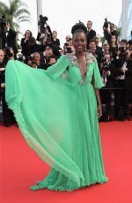 LUPITA NYONGO at La Tete Haute Premiere at 2015 Cannes Film Festival